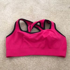 Hot pink Victoria’s Secret sports bra